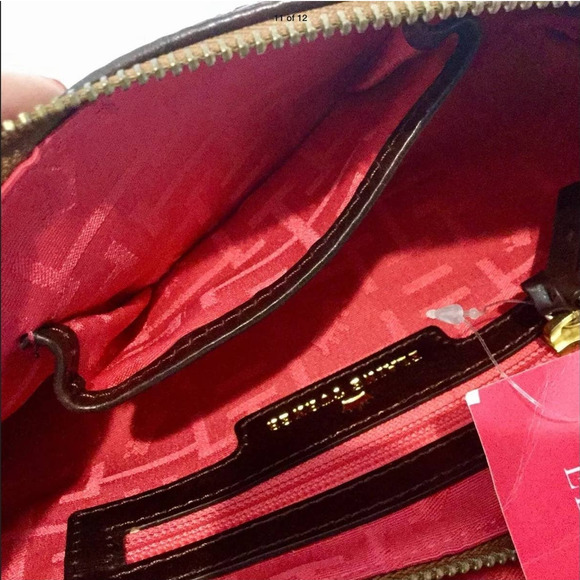 ELAINE TURNER Gold Sequin Evening Clutch Purse Wristlet Incl Mirror NWT - Picture 11 of 12